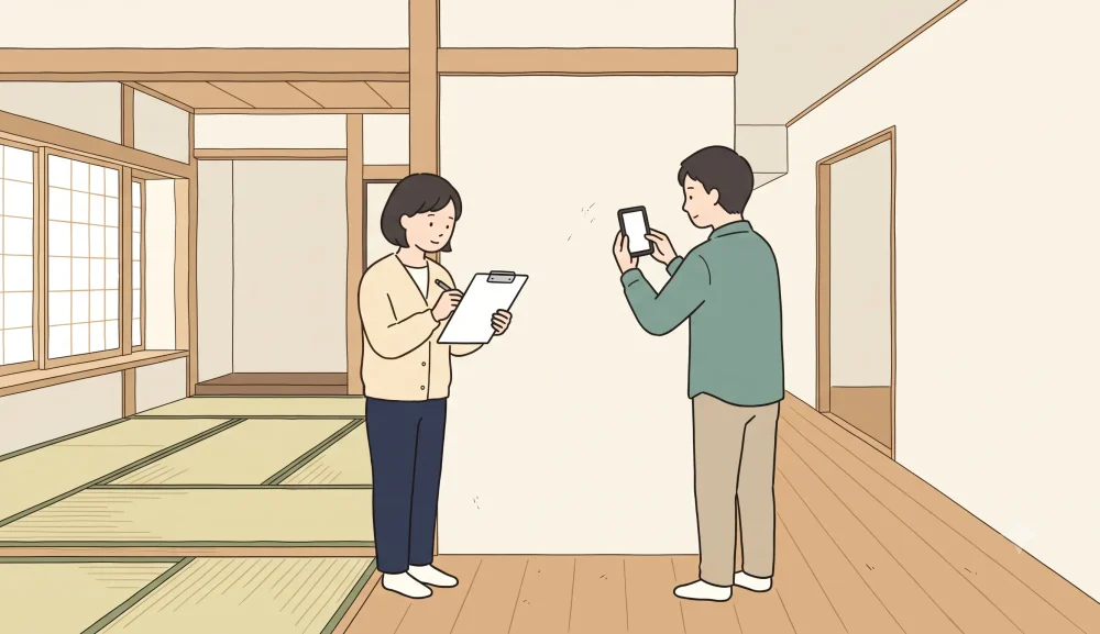 貸す前の家の傷、全部直す必要はありますか？